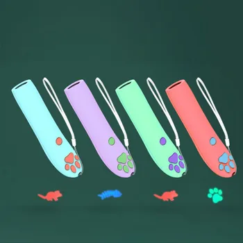

1PC LED Funny Cat Stick Projection Pen Toy Pet Cat Projection Pen Toy Pet Cat Interactive Stick Cat Toys Supply Product