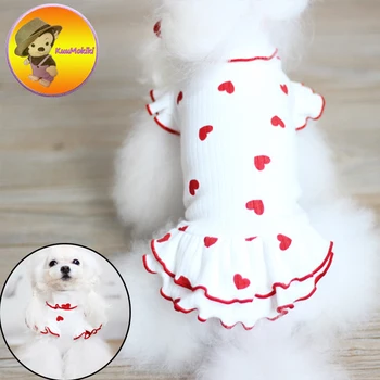 

TDog Couple suit pet dress dresses Dog T shirt Pet Clothes dogs vest vests clothing Vestidos New Arrivals pets sweater skirt
