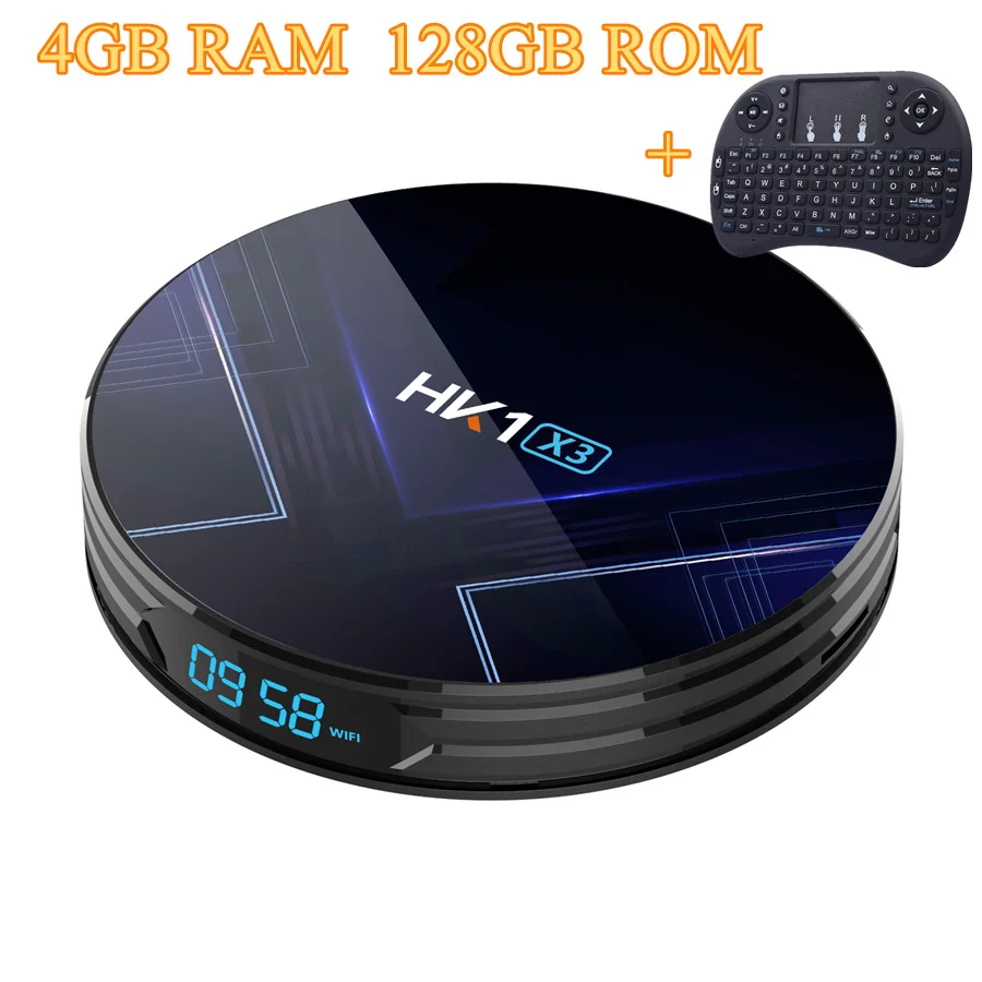 4GB RAM 128GB ROM I8 Android Установочная коробка Hk1 X3 Smart Tv Box Android 9,0 4 Гб ОЗУ 128 Гб 4k Amlogic S905x3 Netfilx Youtube 5GWifi BT4.0 3D 8k ТВ-приставка - Цвет: 4GB RAM 128GB ROM I8