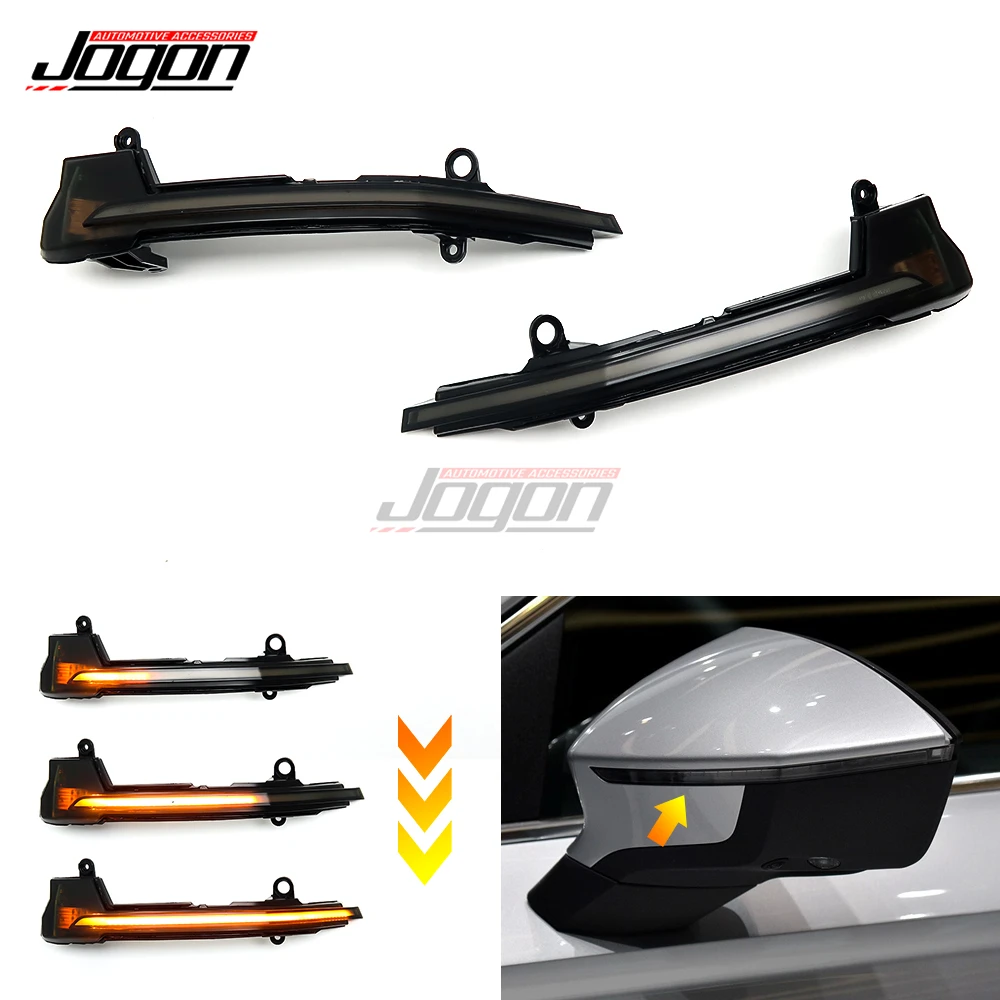 Per Seat Ateca Cupra Ateca Tarraco Xcellence 2016-2019 Led Indicatore Di Direzione Dinamico Lampeggiante Indicatore Di Direzione Laterale Sequenziale