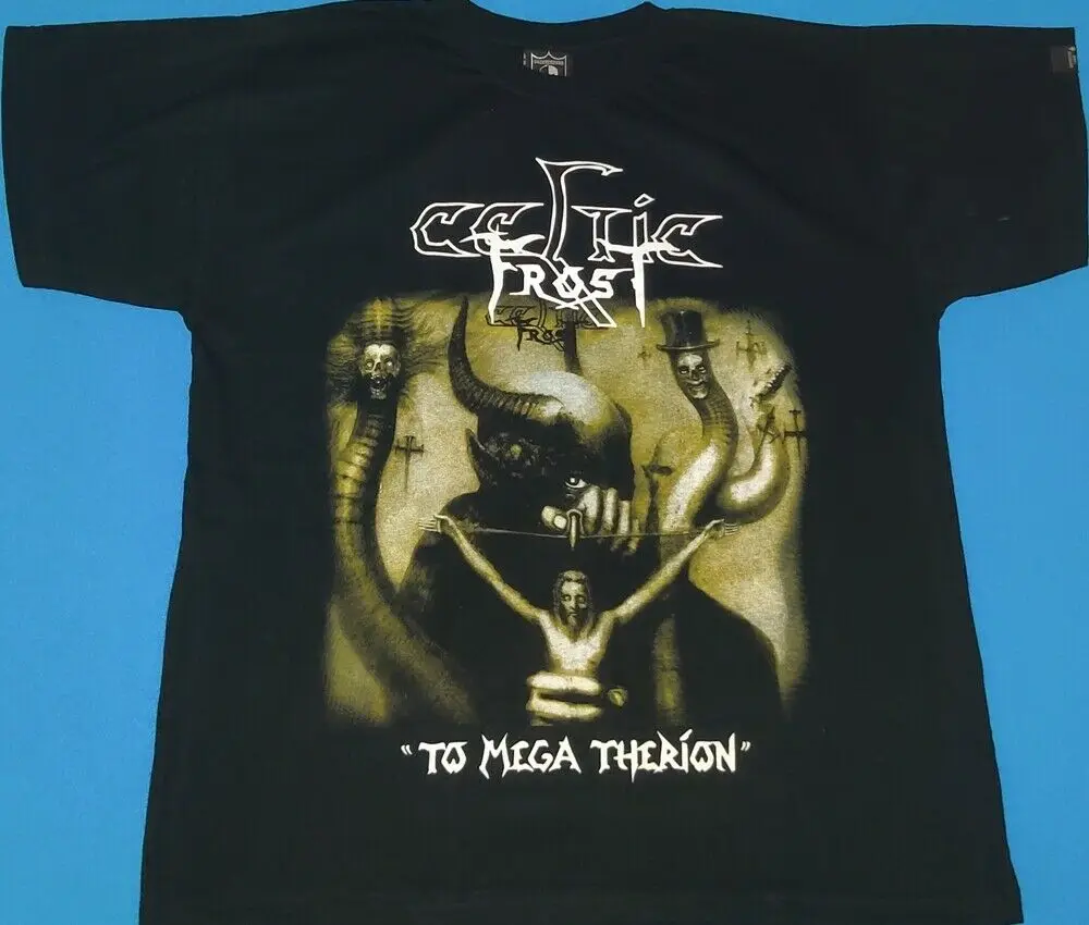T SHIRT S-M-L-XL-2XL Brand New Official Shirt CELTIC FROST To Mega Therion 