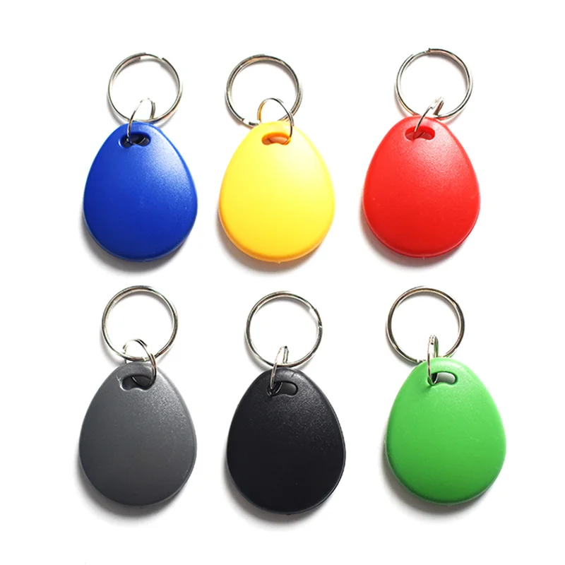 20Pcs/Lot 125Khz Rewritable Writable EM ID T5577 Keyfobs RFID Tag Ring Card Proximity Token Access Duplicate 1pcs lot 125khz rfid tag t5577 writable epoxy hang key rewritable proximity access control id card for rfid copier