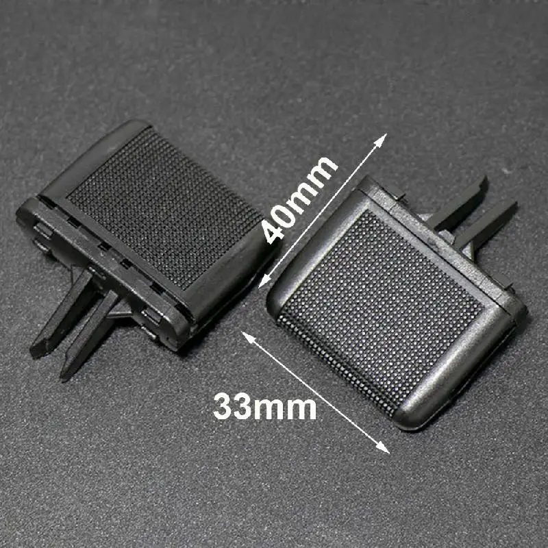 4 комплекта автомобильных зажимов A/C для вентиляционных отверстий комплект