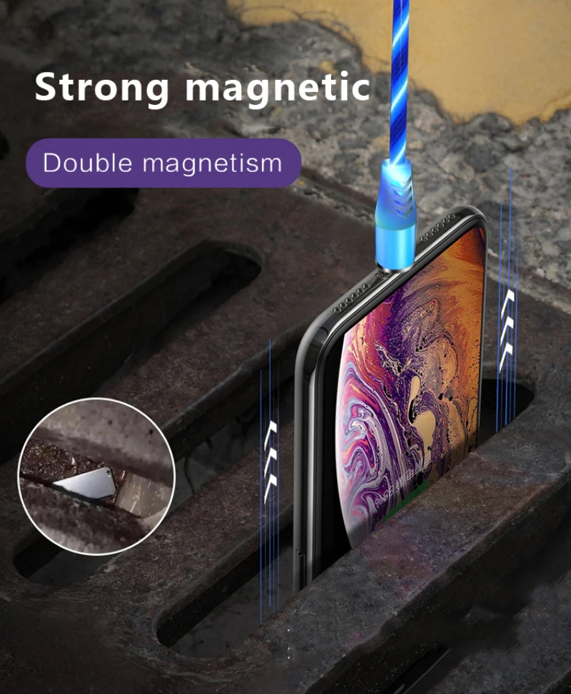 Мини-кабель Магнитный type-C Micro USB кабель для быстрой зарядки Xiaomi Pin-линия передачи данных huawei для samsung Mini Usb кабель
