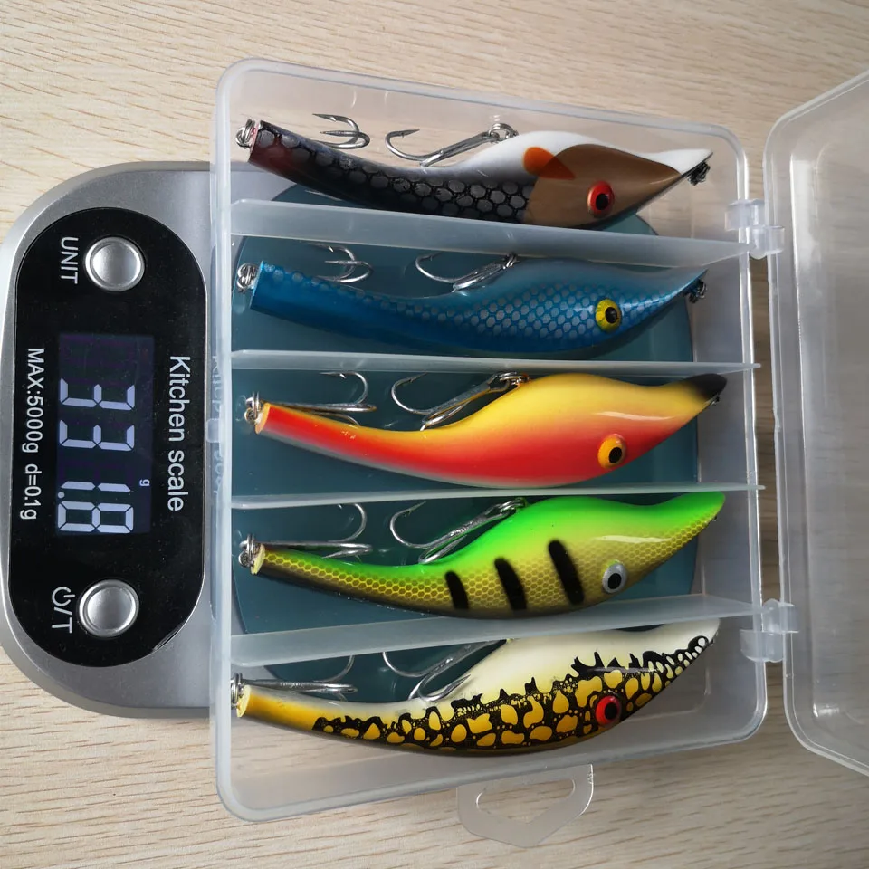 プラッキングルワー 新しいzaltパイクピース/ロットmm 42g undberg stalker musky