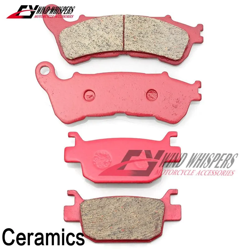 

Motorcycle Ceramic Front Rear Brake Pads For Honda SH 300 i Non ABS 2007-2012 SH 300i ABS 2007-2013 SH300 i R ABS & Non ABS 2008