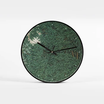 

Silent Art Luxury Wall Clocks Chinese Bedroom Living Room Abstract Wall Clock Minimalist Quartz Kitchen Clock Mute Creative 5WD