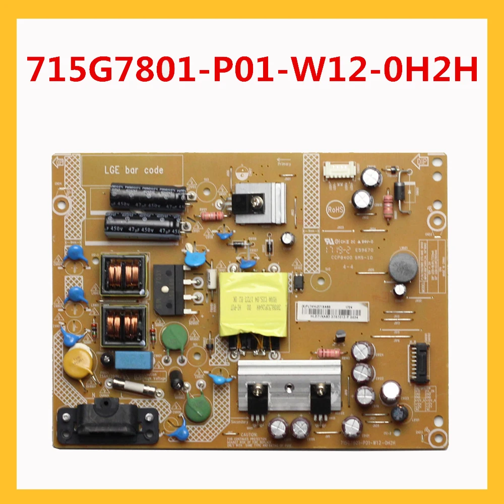 Блок питания 715G7801 P01 W12 0H2H оригинальная ТВ плата профессиональные
