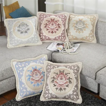 

BZ166 Luxury Cushion Cover Pillow Case Home Textiles supplies Lumbar Pillow European-style decorative throw pillows chair seat