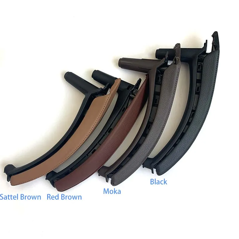 Модернизированная Автомобильная внутренняя дверная ручка с кожаным чехлом