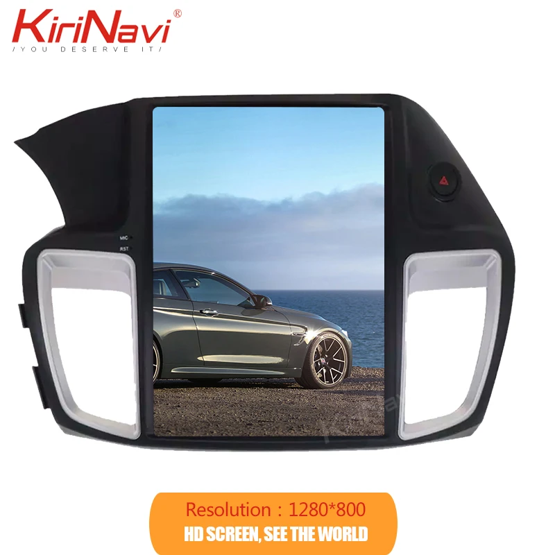 Flash Deal KiriNavi 12.1" 1 Din Android 8.1 Car Radio For Honda Accord Car Dvd Multimedia Player Android Auto GPS Navigation 2014-2016 WIFI 2