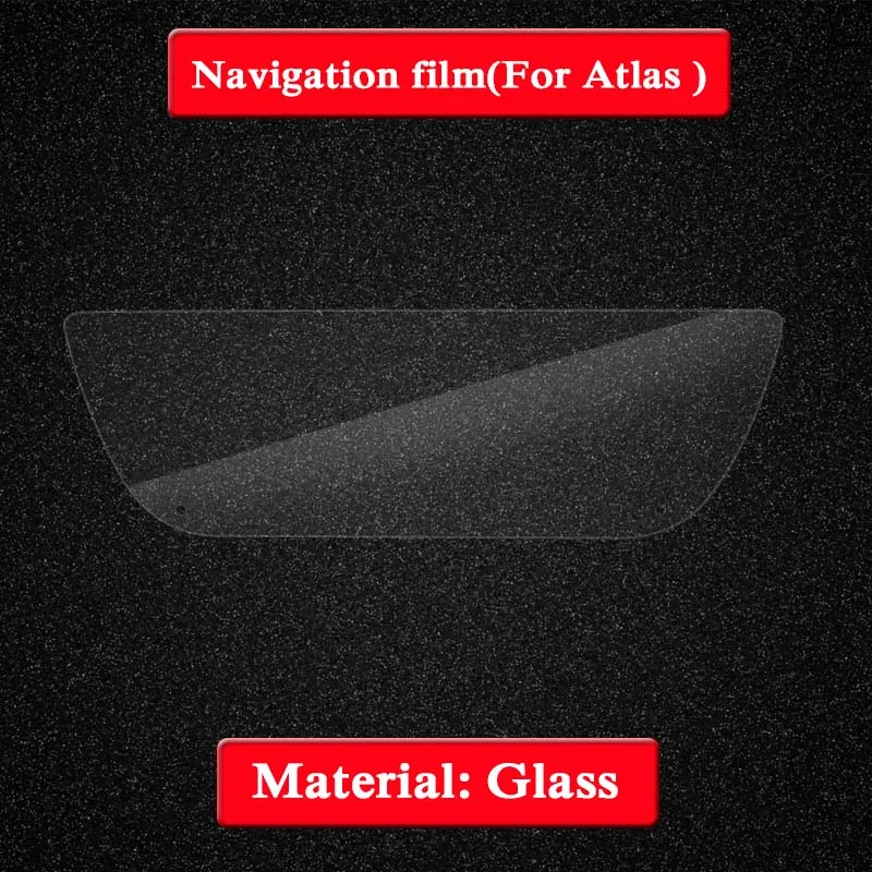 For Atlas Автомобильный Стайлинг Автомобильная навигационная Защитная пленка для Geely Atlas Emgrand X7 Sport X70- устойчивый к царапинам gps-навигатор, экран пленка аксессуар - Название цвета: For Atlas