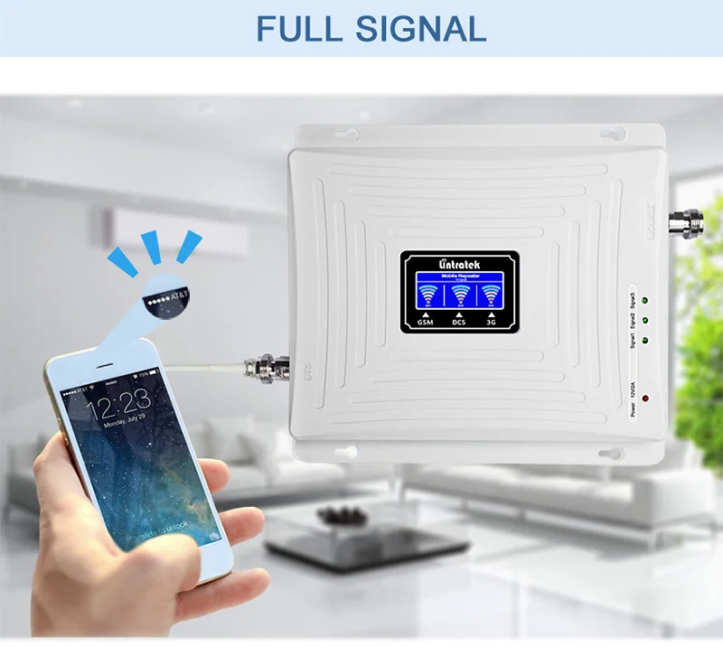 lintratek 900/1800/2100 Signal Booster 1800Mhz 2g