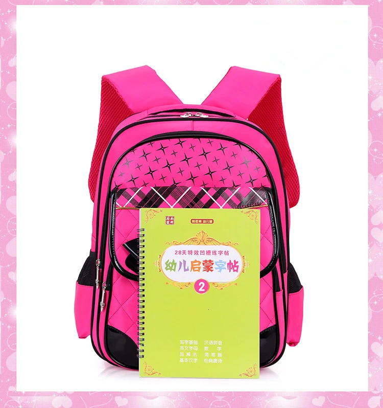 Школьные сумки принцессы для девочек с милым бантом, ортопедические детские рюкзаки, Детские рюкзаки, рюкзак для начальной школы, mochila escolar