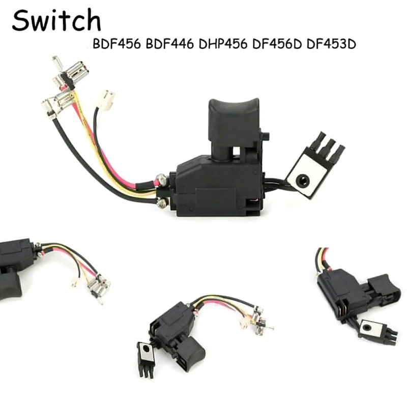 Переключатель для Makita 650731-7 6506379 DDF456Z BHP446Z BDF456Z BDF456RFE BDF446Z DDF456 DDF446 BHP456 BDF456 BDF446 DHP456 DF456D
