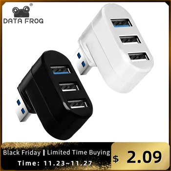 

3 Port Multi 2.0/3.0 USB Hub Mini USB Hub High Speed Rotate Splitter Adapter For Laptop Notebook For PC Computer accessories