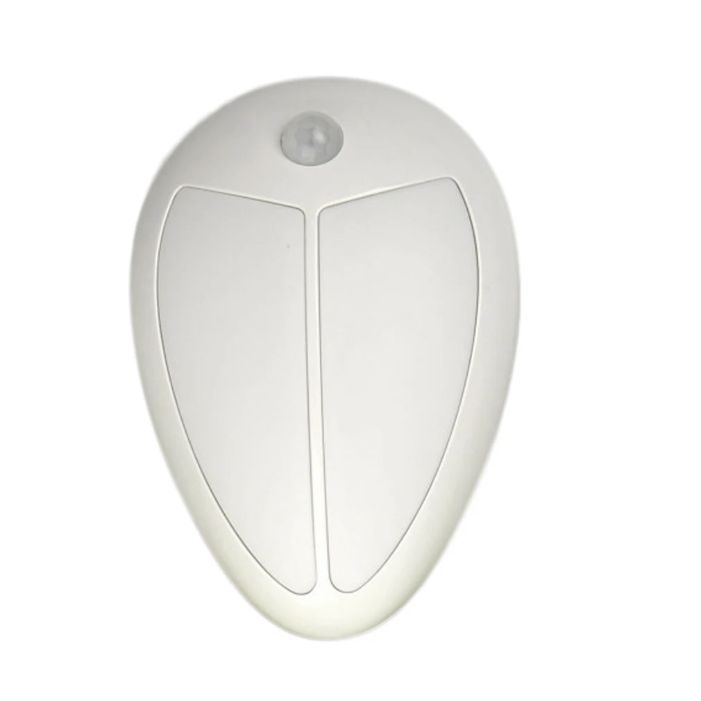 

Creative Novelty Design Human Body Induction Infrared Sensor Home Night Light LED Night Light Bedroom Lamp White/Green