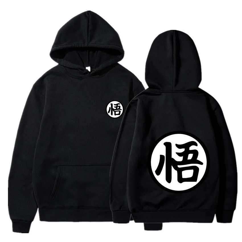 US size Men Women New Design Anime Dragon Ball Heroes Z GT Goku Cartoon Jacket Thicken Hoodie Winter Fleece hoodie |