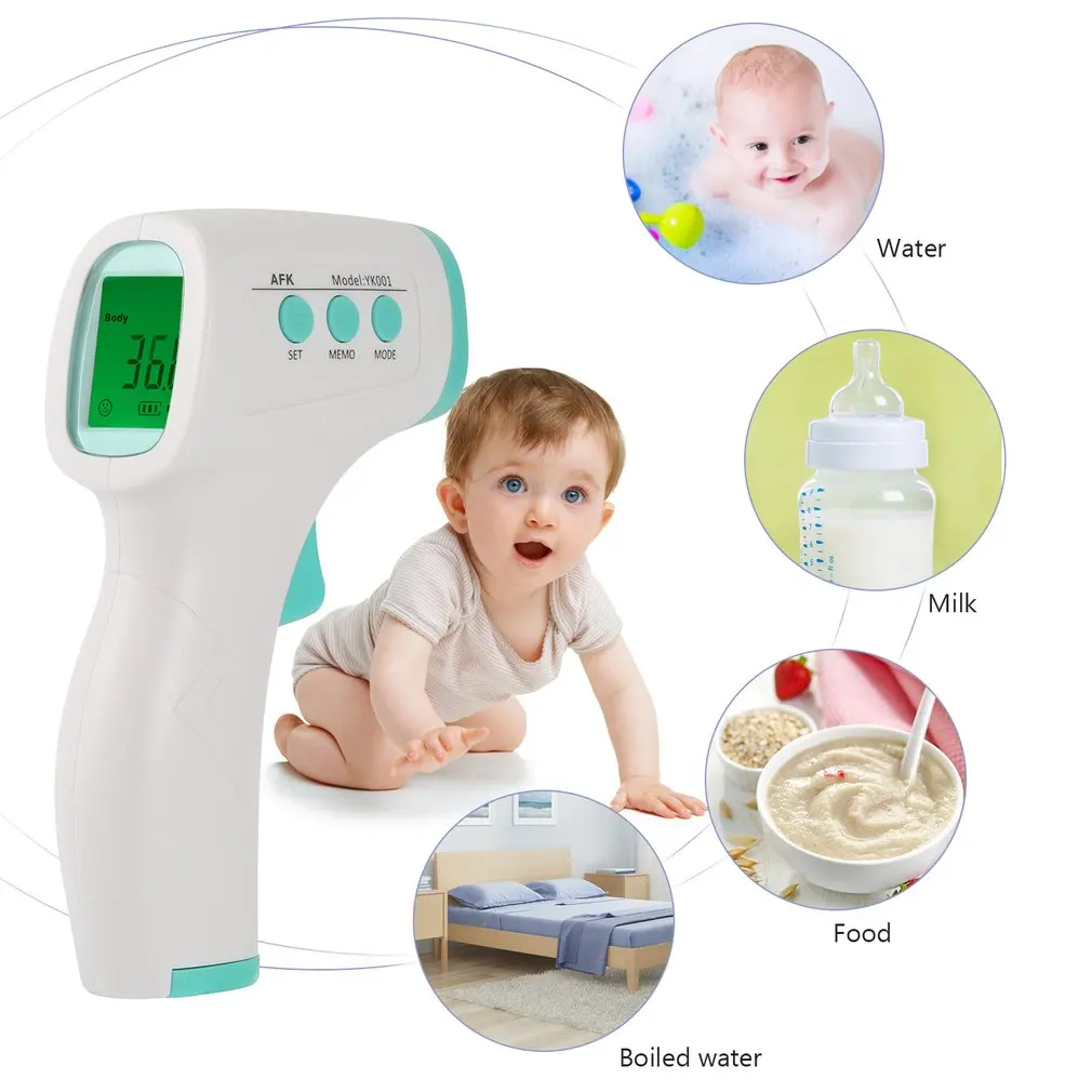 

AFK Handheld Infrared Thermometer High Precision Portable Thermometer Non-Contact Body Infrared Thermometer