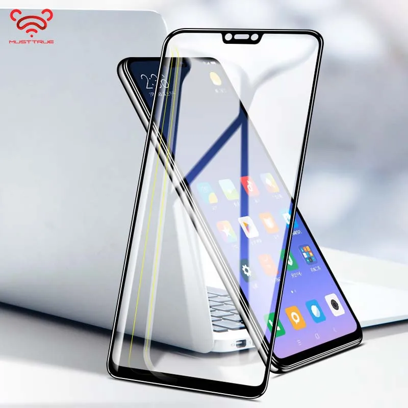 

MUSTTRUE Full Cover Screen Protector Tempered Glass For Xiaomi A2 lite Mi Mix2 2s Redmi Note4 5 5A 4X 6A For Redmi5 Plus 6 Pro