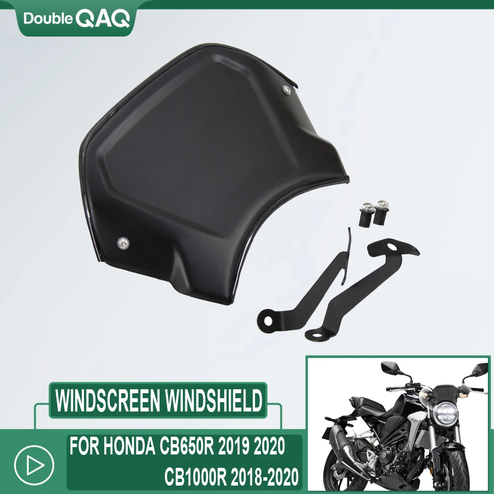 

New Front Deflector FOR HONDA CB650R CB1000R CB 650 1000 R 2018 2019 2020 Motorcycle Accessories Modified WindScreen Windshield