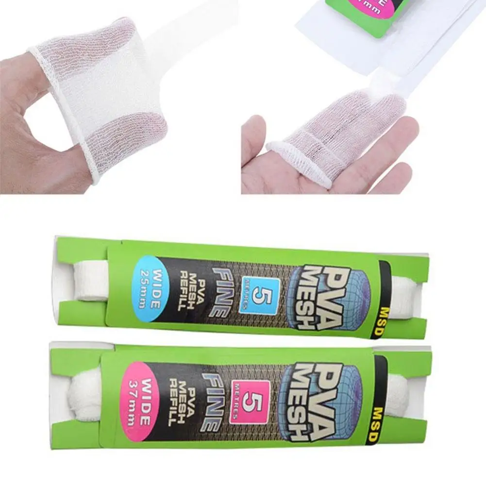 Горячая Распродажа 5 м ПВА рыболовная сеть растворимая узкая Водорастворимая