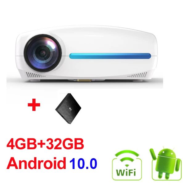 WZATCO C2 1920*1080P Proyektor LED Full 