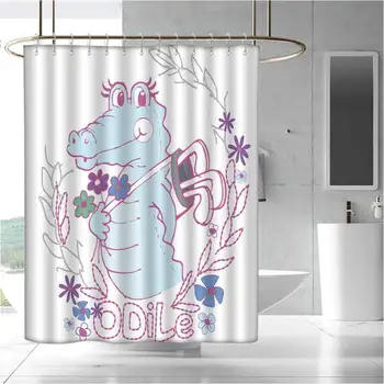 

Precision Custom Shower Curtain Modern Bathroom Decoration
