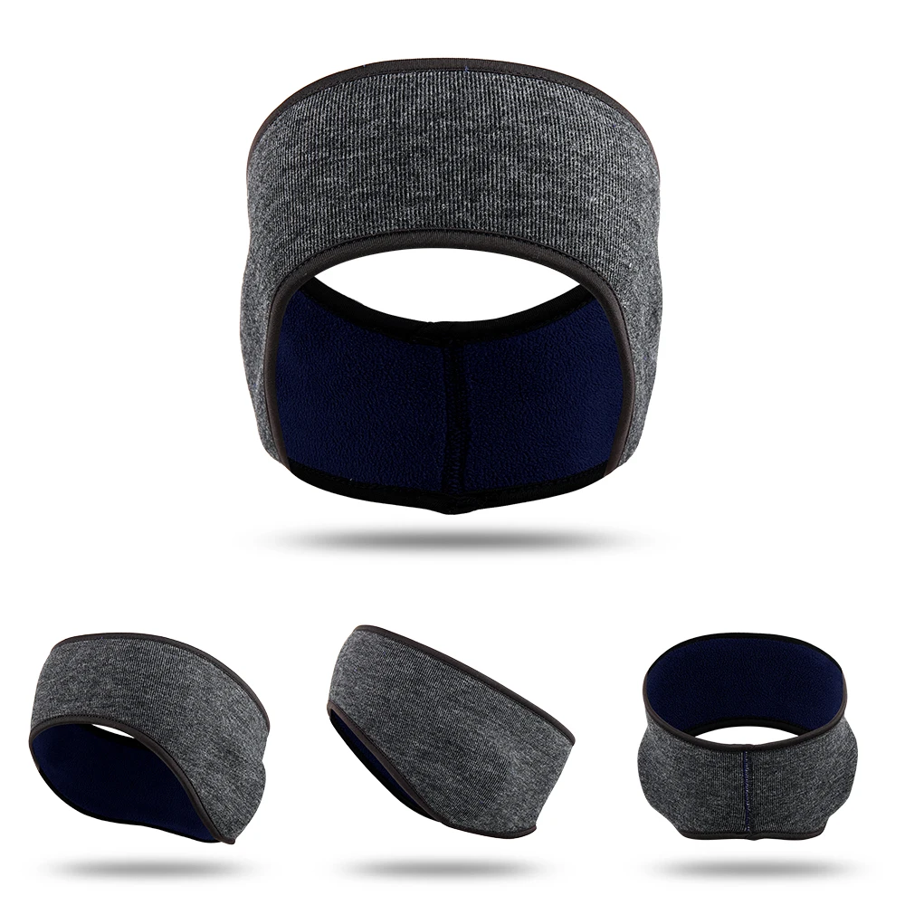 Winter Thermal Hairband Cover Ear Warmer Sport Sweatband Tennis Jogging Yoga Cycling Headband Women Man Girl Hair Accessories