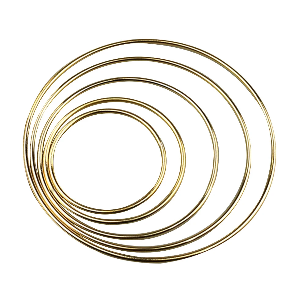 

Decoration Prop DIY Iron Ring Handmade Hoop Craft Durable Easy To Use Welded Home decoration accessories gift