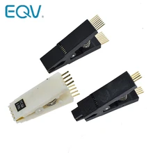 Clipe de teste do programador de eqv sop8 sop16 sop soic 8 16 soic8 soic16 dip8 8 pinos braçadeira de teste de ic
