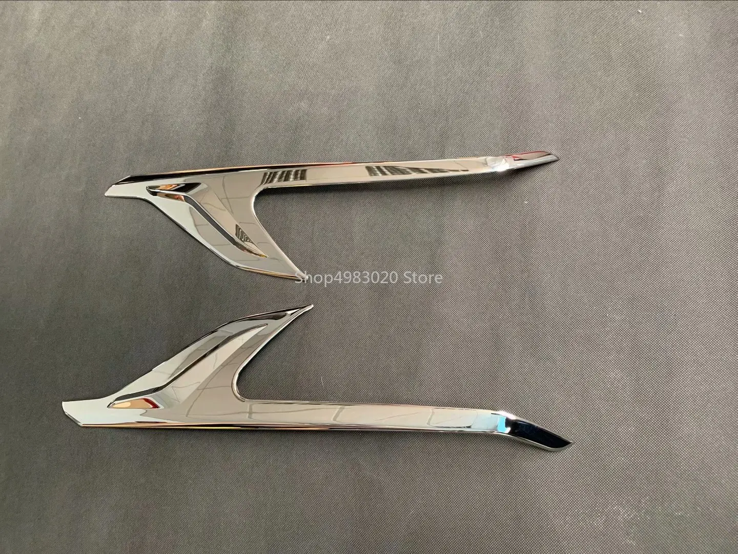 Для- Toyota Alphard AH30 автомобильные аксессуары ABS Хром Передняя фара Крышка лампы Отделка Литья рамка