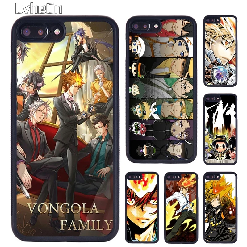Чехол для телефона Katekyo Hitman Reborn family чехол iPhone 13 12 Mini X XR XS Max Apple 11 Pro 5 6S 8 7 Plus SE2020 |