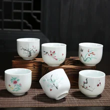 JIA-GUI Луо Цзиндэчжэнь ручная роспись чайная чашка Tazas De Ceramica Creativas чашки чайный набор кунг-фу I053