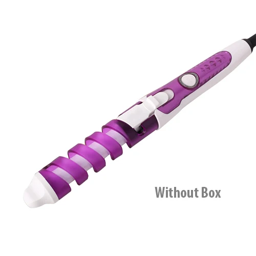 Purple Without Box Бигуди гофрированные волновые щипцы палочка для завивки волос щипцы для завивки волос бар профессиональные женские Инструменты для укладки Styler Waver утюги - Цвет: Purple Without Box