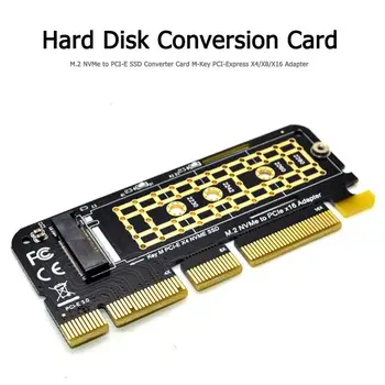 

M.2 NVMe SSD to PCI-E X16 Converter Card NGFF M-Key m.2 PCIe PCI-Express X4/X8/X16 HDD Hard Drive Solid State Disk Adapter Card