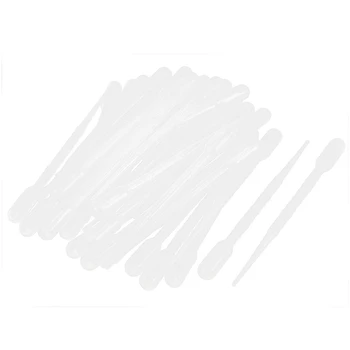 

L Disposable Plastic Pipette Graduated Liquid Transfer pipette 40 Pcs (Transparent color)