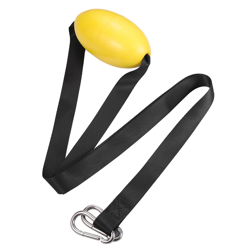 Ball Float Leash with Stainless Steel Carabiner Clips Fishing Kayaking Drift Anchor System Kayak Accessories - Цвет: Цвет: желтый