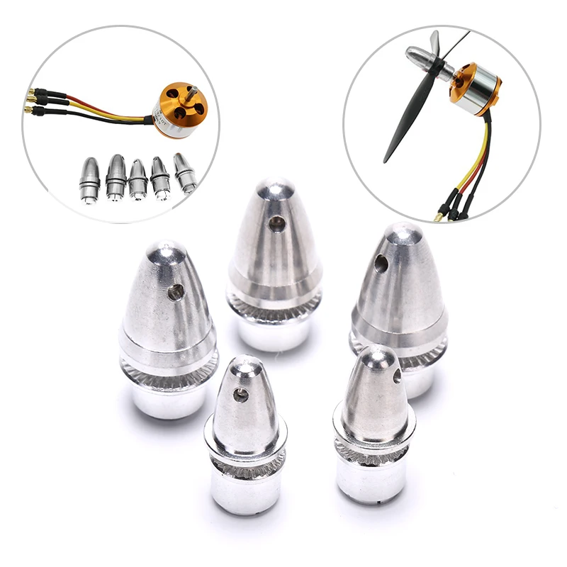 

5pcs/lot RC Aluminum Bullet Propeller Adapter Holder for Brushless Motor Prop High Quality