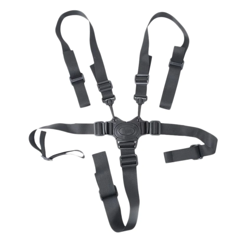 

5 Points Adjustable Belt Strap Training Fixing Safety Seat Baby Stroller High Chair