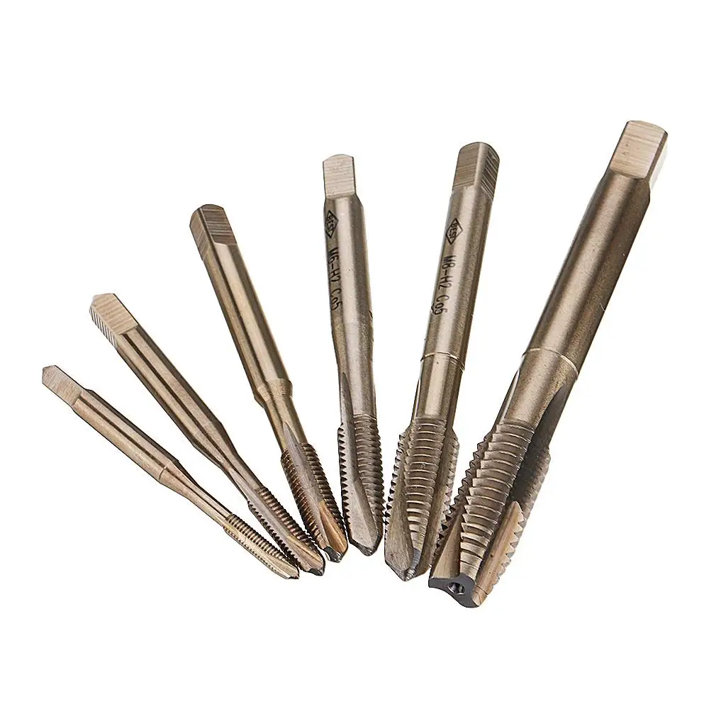 DANIU M3-M10 HSS Co M35 машина Sprial точечные краны метрический винтовой кран правая рука резьба заглушка кран дрель