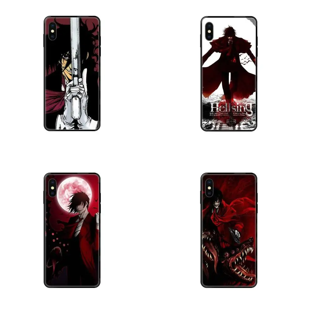 Для Xiaomi Mi Note A1 A2 A3 5 телефон 6 8 9 10 SE Lite Pro Ультра мягкие сумки Чехлы аниме Hellsing Alucard