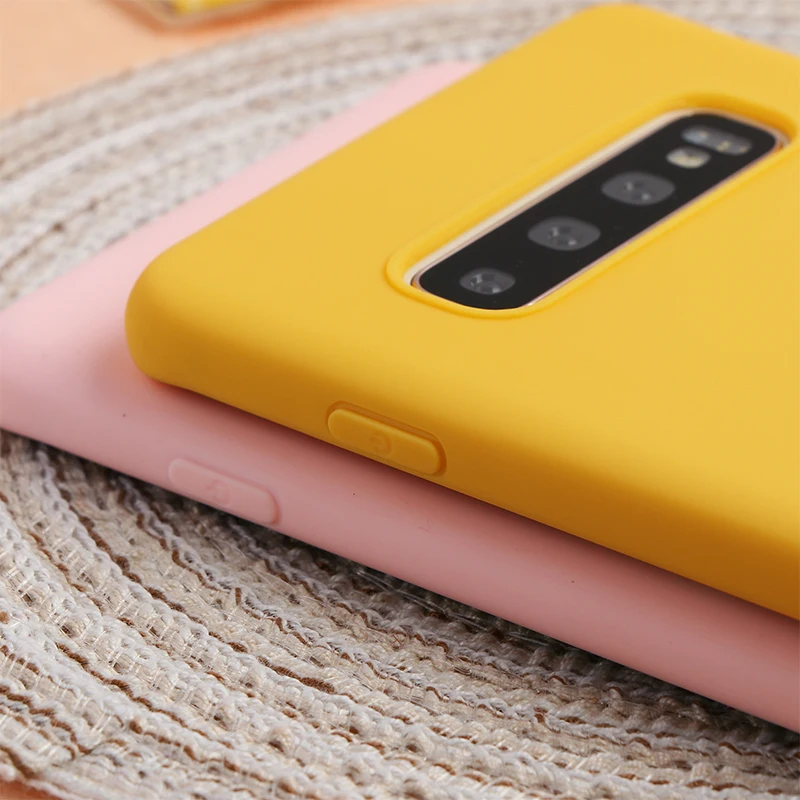 Разноцветное сердце «любовь» чехол для samsung Galaxy S8 S9 S10 S6 S7 край S10e J6 J4 Plus J5 J7 чехол Мягкая термополиуретановая накладка на заднюю панель из матовой
