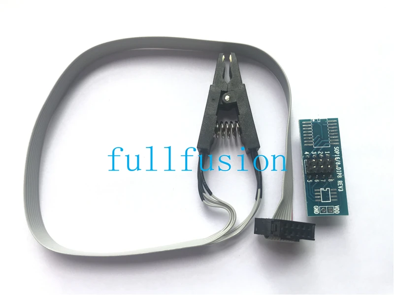 Eeprom ÷ SOP8 IC ׽Ʈ Ŭ , BIOS 24, 25, 93 α׷   SOIC8 ׽Ʈ Ŭ