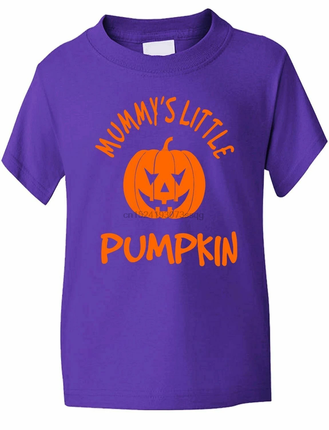 Mummys Little Pumpkin Halloween Present Funny Kids T shirt Age 1-13 |