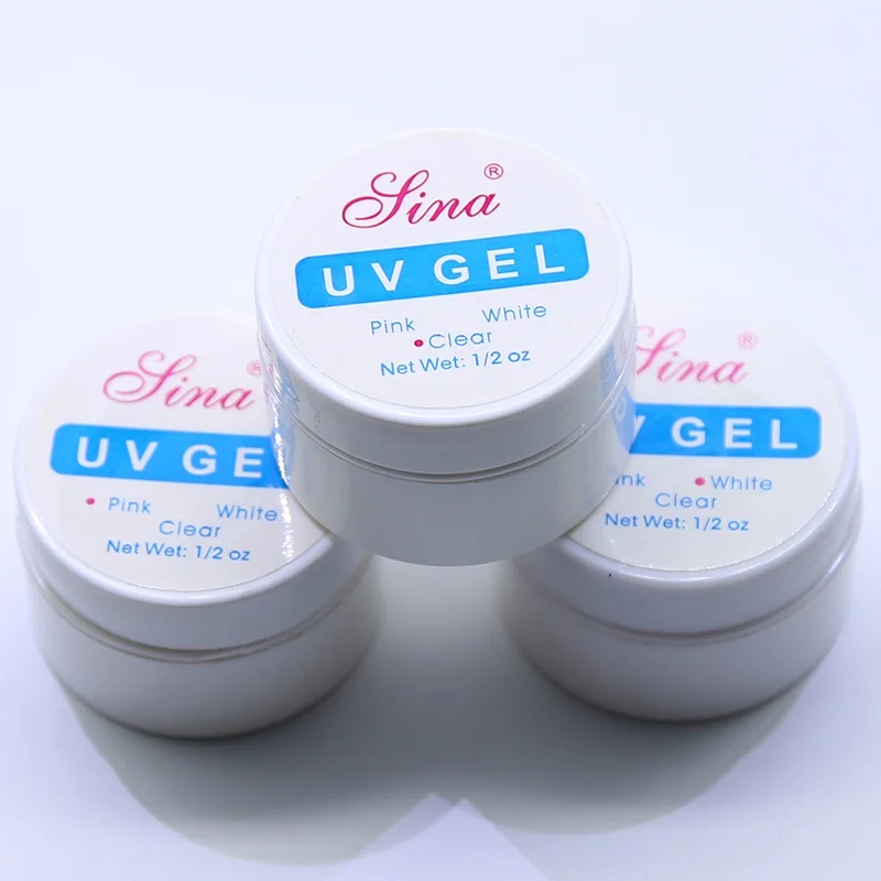 3pcs Transparent col 100 шт Удлинительный УФ-гель для ногтей, расширитель для французского лака для ногтей, инструмент для наращивания ногтей, стикер, инструменты для маникюра - Цвет: 3pcs Transparent col