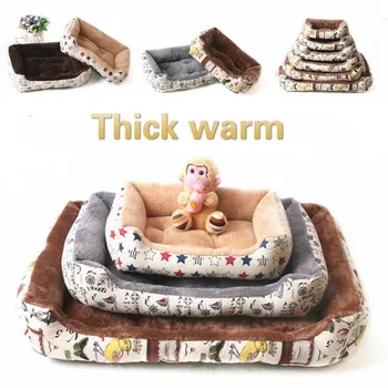 

Super Soft Dog Bed, Four Seasons Universal Warm Thick Bejirog Pet Bed, Small, Medium and Large Dog Bed and Mat, Pet Supplies
