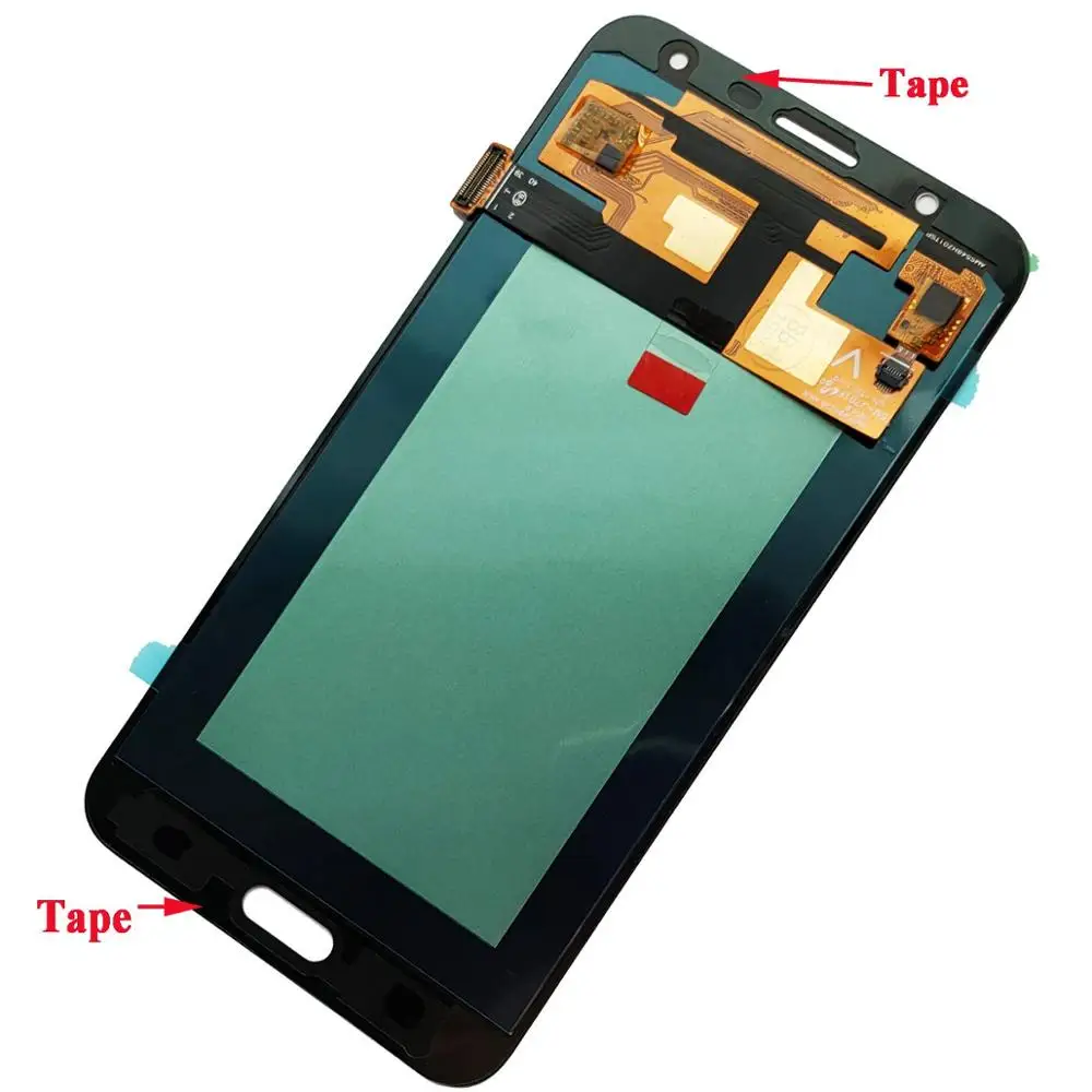 Su amigo для J7 Neo SM-J701 сенсорный экран дигитайзер ЖК-экран сборка Замена AMOLED Черный Серебристый Золотой ЖК