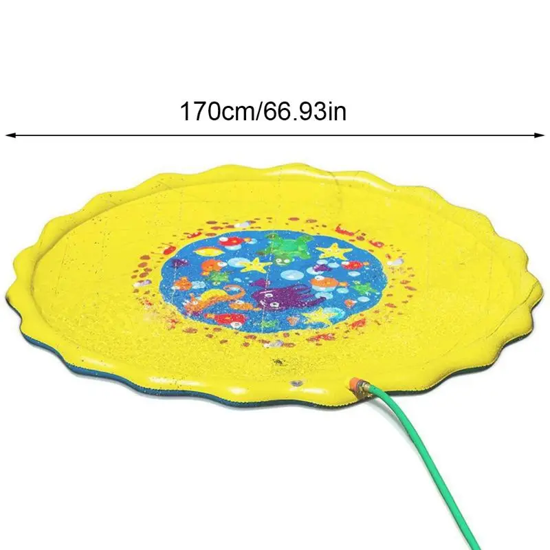 Газон играть водная Подушка Детская ПВХ спрей воды игрушка коврик дети лето пляж игра надувная подушка
