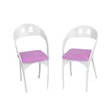 

Detachable Bowknot Chairs Toy Lovely Kids Doll House DIY Accessories Decoration